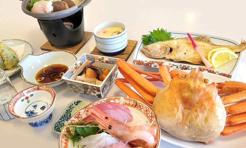 沁みわたる美味しさ　佐渡島の海・山の幸会席